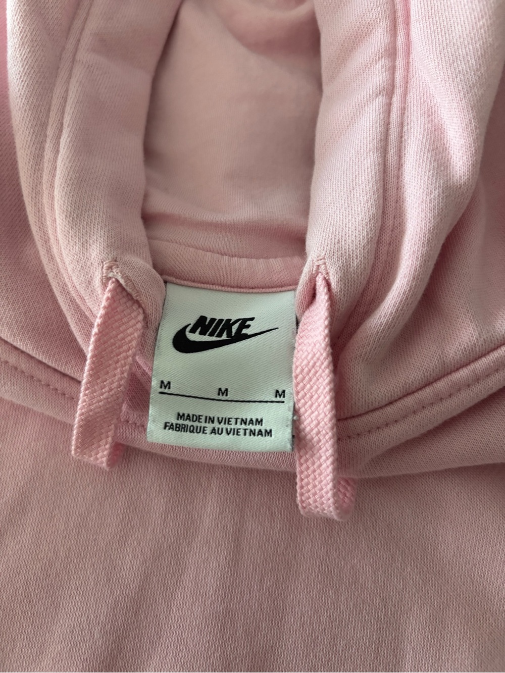 Nike Light Pink Hoodie with Logo - Picture 7 of 7